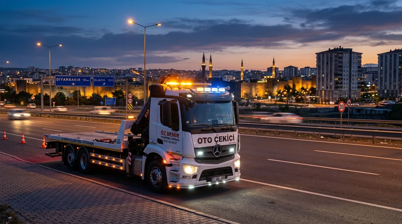 Diyarbakır Oto Çekici Arka Planı
